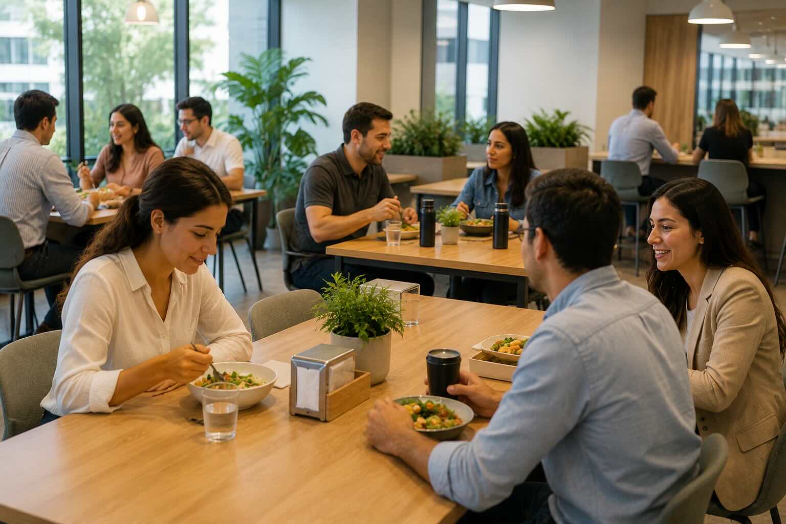 Pedidos de comida para empleados